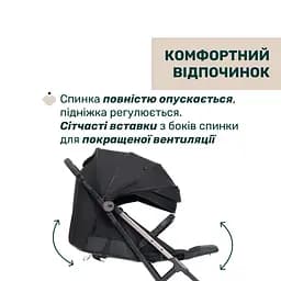Прогулянкова коляска Chicco Dolomiti чорна (87163.94) - мініатюра 7