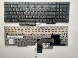 Клавіатура для ноутбуків Lenovo ThinkPad E530, E535, E540, E545 Series чорна, з трекпоінтом RU/US