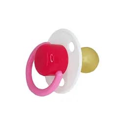 Детская пустышка латексная MGZ-0515(Crimson) круглая