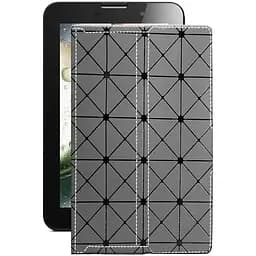 Чехол StatusCASE из экокожи для планшета Lenovo IdeaTab A3000 Серый ромб