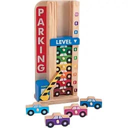 Деревянный игровой набор Melissa&Doug Парковка и машинки (MD15182)