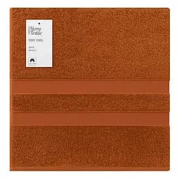 Рушник махровий Ardesto Splendid 70х140см, 100% бавовна, теракотовий pbe0050395 - мініатюра 2