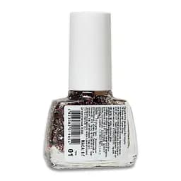 Лак для нігтів Quiss Fusion Glitter відтінок 01, 6 г - мініатюра 2