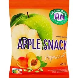 Чипси яблучні Garden Gadz FUN Apple Snack Apricot 40 г