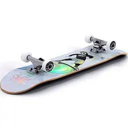 Скейтборд Enuff Skully Hologram Mini Білий - мініатюра 2