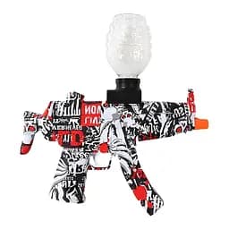 Автомат YF 1718-1-01, стреляющий орбизами, аккумулятор 7.4V, USB-кабель защитные очки, красный