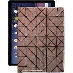 Чохол StatusCASE з екошкіри для планшету Chuwi Hi 9 Plus Коричневий ромб