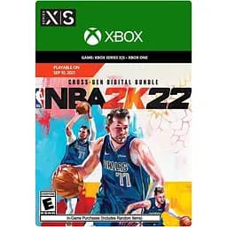 Ключ активації Microsoft NBA 2K22 Cross-Gen Digital Bundle для Xbox One/Series