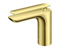 Смеситель для умывальника Kohlman Experience Gold низкий QB100E-GD Золотой