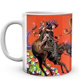 Кухоль GeekLand JoJo's Bizarre Adventure Неймовірні пригоди ДжоДжо:Гонка сталева куля JJSBR 07 330 мл білий