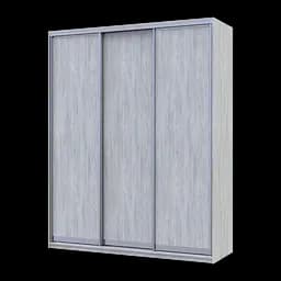 Шафа-купе Doros Сіті Лайт Сосна Натті 3 ДСП 225х60х225 (80736526)