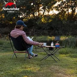 Складний стіл Naturehike (NH19Z027-Z) сітка-алюміній - чорний - мініатюра 6