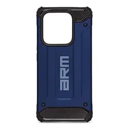 Чехол для Xiaomi Redmi Note 14 5G, Panzer, синий, противоударный, бронированный, милитари, панель-накладка, защита всего корпуса, защита дисплея и камеры, термополиуретан (TPU) + поликарбонат (PC), ArmorStandart (ARM79843)