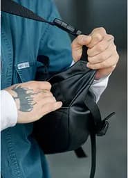 Чоловіча поясна сумка бананка Sambag 38х21 см sum0022765 - мініатюра 5