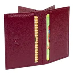 Візитниця-книга ST Leather 19218 бордова - мініатюра 6