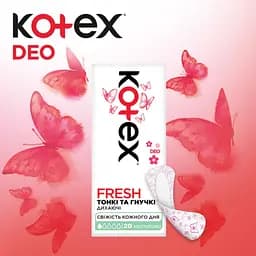 Уцінка. Щоденні прокладки Kotex Deo Ultraslim 20 шт.  - мініатюра 3
