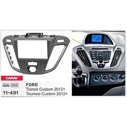 Перехідна рамка Ford Transit Custom, Tourneo Custom Carav 11-491 - мініатюра 4