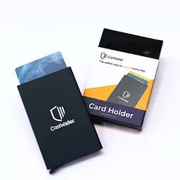 Картхолдер CoolWallet с защитой RFID черный