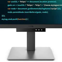 Монітор TFT 24.1" BenQ RD240Q, WQXGA, 16:10, USB-C, HDMI, DP, HAS, Pivot, колонки, темно-сірий (9H.LLXLA.TBE) - мініатюра 4