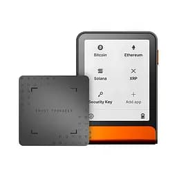 Апаратний гаманець для криптовалют Ledger Flex BTC Orange + Recovery Key