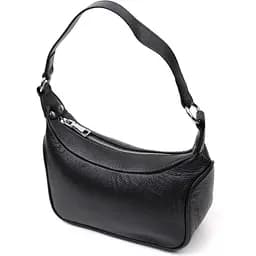 Женская кожаная сумка Vintage полукруглого формата с одной ручкой Vintage 23х12х9.5 см sum0029061