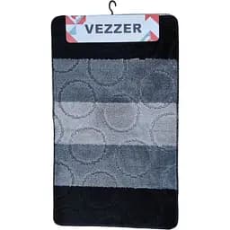 Набір килимків для ванної Vezzer Avangartline 60x100 та 60x50 см сірий (VZA11304/0382) - мініатюра 2