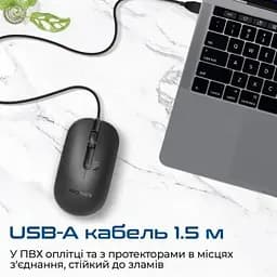 Комп'ютерна мишка Promate CM-2400 USB Black (cm-2400.black) - мініатюра 6