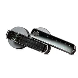 Замок біометричний автономний Trinix TRL-5205BTF Tuya Grey з Bluetooth і зчитувачем відбитків пальців (65-00069) - мініатюра 3