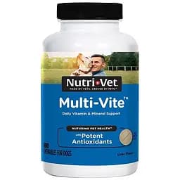 Nutri-Vet Multi-Vit нутри-вет мульти-вит мультивитамины для собак, жевательные таблетки