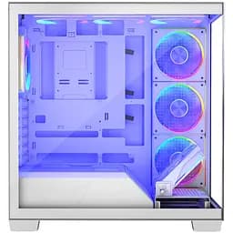 Корпус Modecom VOLCANO STELLAR ARGB MIDI 5x120 мм fans WHITE без БЖ ATX (AT-STELLAR-5F-ARGB-20) - мініатюра 9