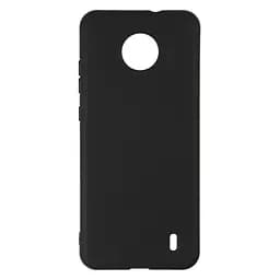 Чехол-накладка для смартфона Nokia C10/C20 противоударный, силиконовый, термополиуретановый (ТПУ), с защитой камеры и корпуса, черный, защита всего корпуса, ArmorStandart (ARM59522)