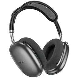 Навушники бездротові Hoco W55 Plus happiness ANC noise reduction сірі