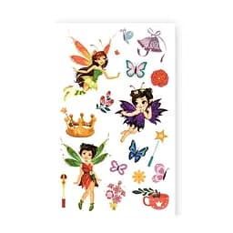 Набір тимчасових татуювань Чарівні феї WS-E039 різнокольорові