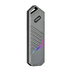 Кишеня зовнішня Dynamode M.2 SSD NVMe/SATA combo to USB3.2 GEN2 USB-C (DM-CAD-SSD14) - мініатюра 2