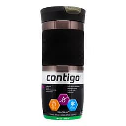 Термостакан Contigo, 470 мл, чорний хром (2095560) - мініатюра 2