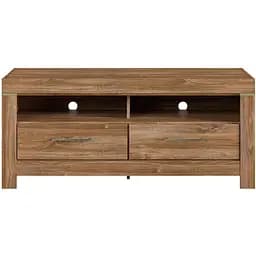 Тумба під телевізор з підсвіткою ВМК (БРВ) Герман RTV2S/6/14 Дуб стерлінг (GRB-1964)