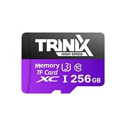 Карта пам’яті Trinix 256GB miсroSDXC з SD-адаптером U3 V30 A1 (90-00037) - мініатюра 2