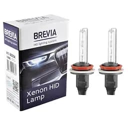 Ксеноновая лампа Brevia H11 6000K, 85V, 35W PGJ19-2 KET, 2шт(12960)