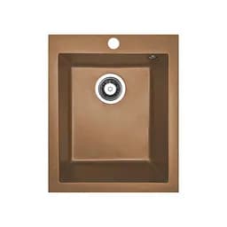 Кухонная мойка Adamant BOARD terra-cotta 410x495x190 мм, без крыла 41 см