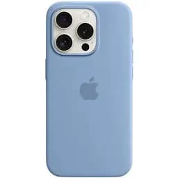 Чохол Apple iPhone 15 Pro SilIcone Case with MagSafe - Winter Blue (MT1L3)