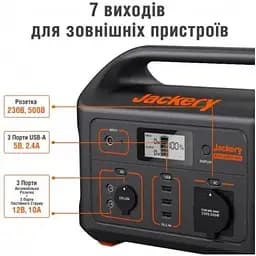 Портативна зарядна станція Jackery Explorer 500 518Wh/500W (HTE042500EU) 59455-ska - мініатюра 9
