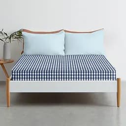 Простирадло Cosas на резинці 90х200 navy check, синій (NavyCheck_90x200x20) - мініатюра 2