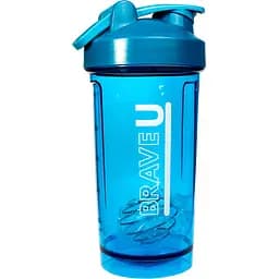 Шейкер спортивный Brave U Shaker Premium Blue 500 мл