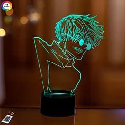 Нічник-світильник 3D Годжо Сатору 2 3DTOYSLAMP 26х16 см osv0001573
