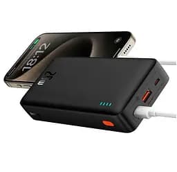 Портативна батарея Baseus Airpow 20000mAh 20W PD/3.0 QC/3.0 Black - мініатюра 5