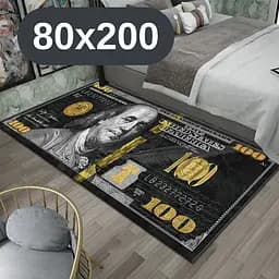 Стильний та зносостійкий килим для дому "100 доларів" 80х200 KT8000802