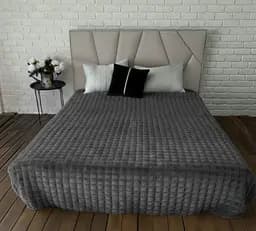 Простыня цвета Серый мягкая универсальная простыня 200 x 230 см для кровати