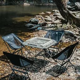Складаний стіл Naturehike CNK2450JJ013, L, алюміній, сірий - мініатюра 8