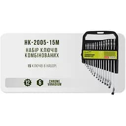 Набір ключів комбінованих Alloid 15 предметів (НК-2005-15М) - мініатюра 2