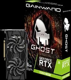 Відеокарта GeForce RTX 2060 Super 8GB Palit Gainward Ghost (NE6206S018P2-1160X-1) Б/В - мініатюра 1